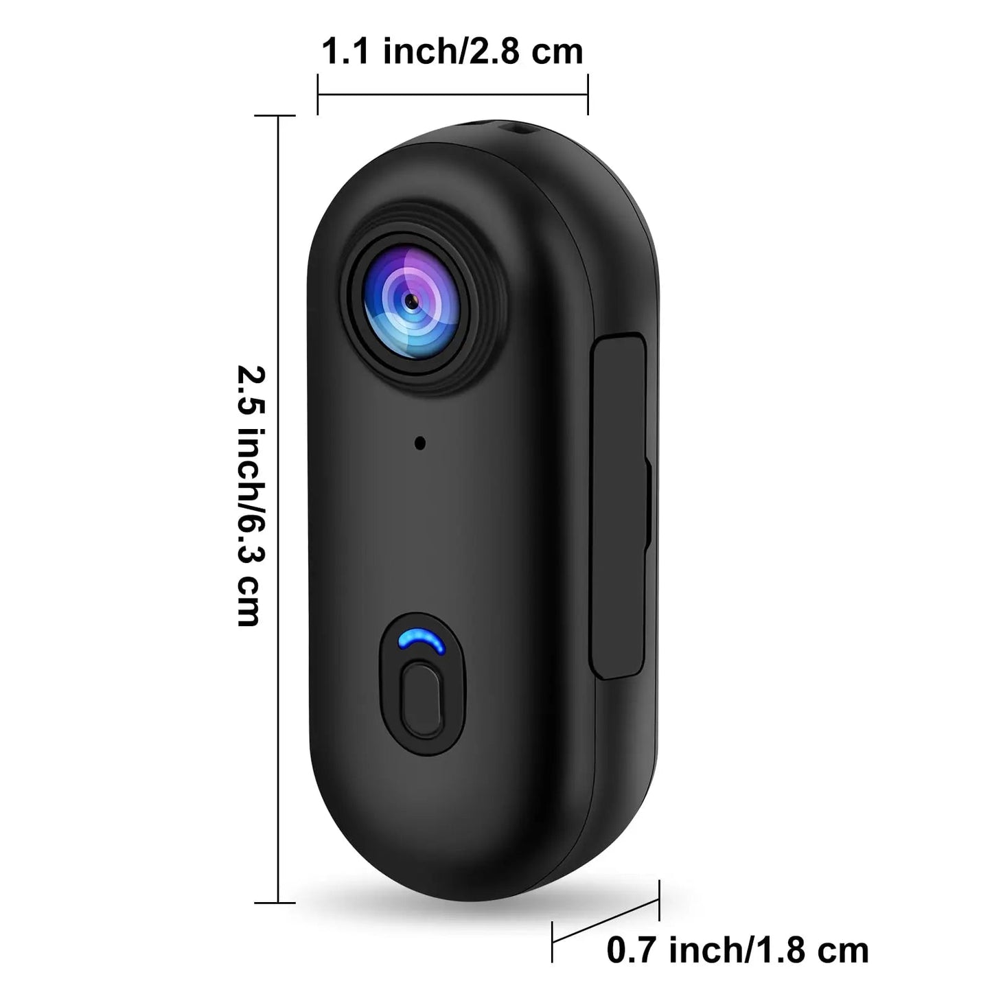 4K Bodycam  d’action 4K ultra-compacte Ma boutique