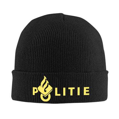Bonnet Tricoté Police Néerlandaise POLITIE – Beanie Chaud Unisexe Hiver – Homme & Femme – 3 Coloris