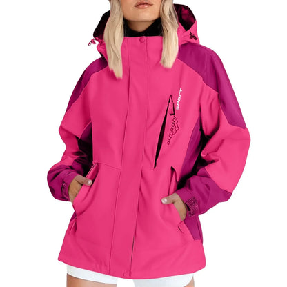 Veste de randonnée femme à capuche