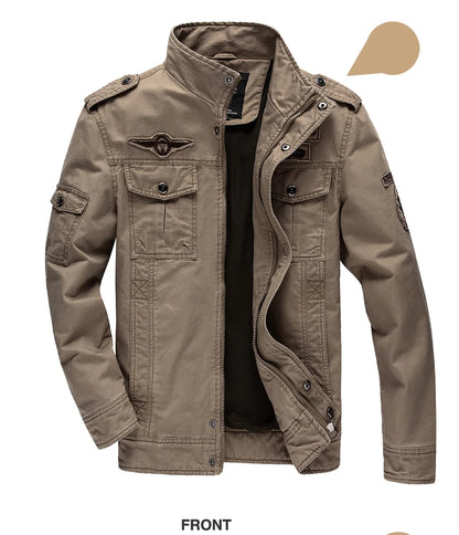 Veste Militaire Homme Air Force One | Coupe Printemps & Automne – Tailles M à 6XL - BLACKBEARD OUTDOOR INDUSTRIES