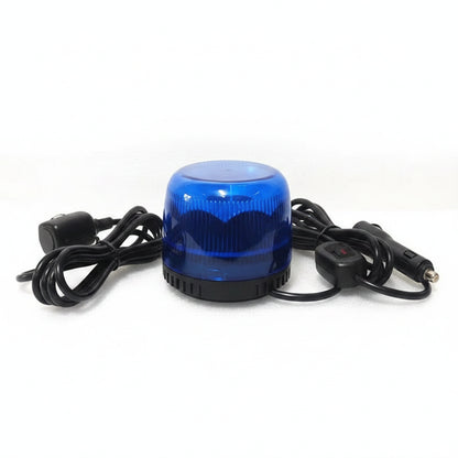 Gyrophare LED 8W Magnétique Bleu — Balise Lumineuse Police & Gendarmerie DC12V/24V IP67 - BLACKBEARD OUTDOOR INDUSTRIES