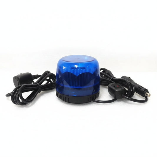 Gyrophare LED 8W Magnétique Bleu — Balise Lumineuse Police & Gendarmerie DC12V/24V IP67 - BLACKBEARD OUTDOOR INDUSTRIES