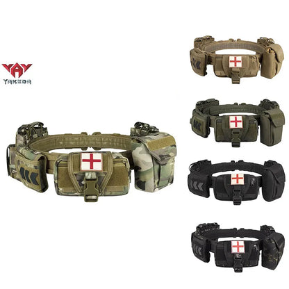 Ceinture Tactique YAKEDA Outdoor – Chasse, Forces de l'Ordre & Airsoft