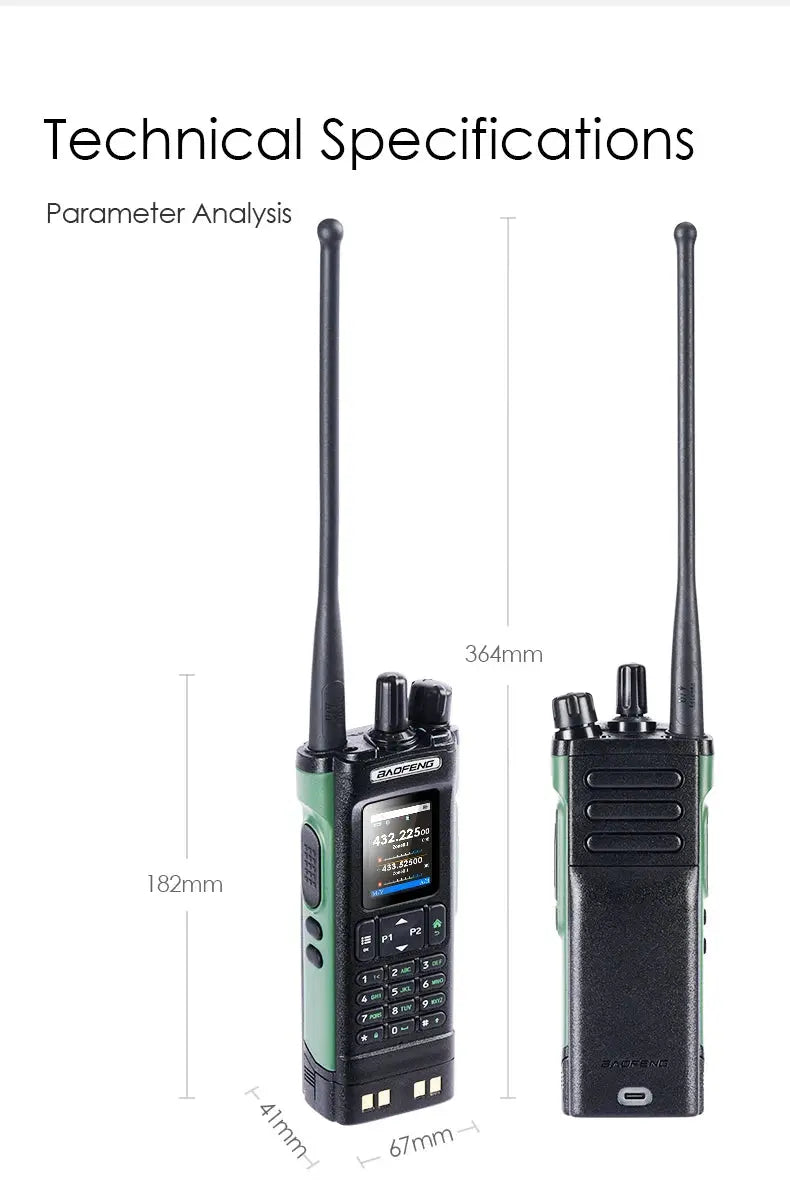 🔊 Talkie-Walkie Baofeng UV-32 – Puissant, Multi-Bande, Programmable via Bluetooth Ma boutique