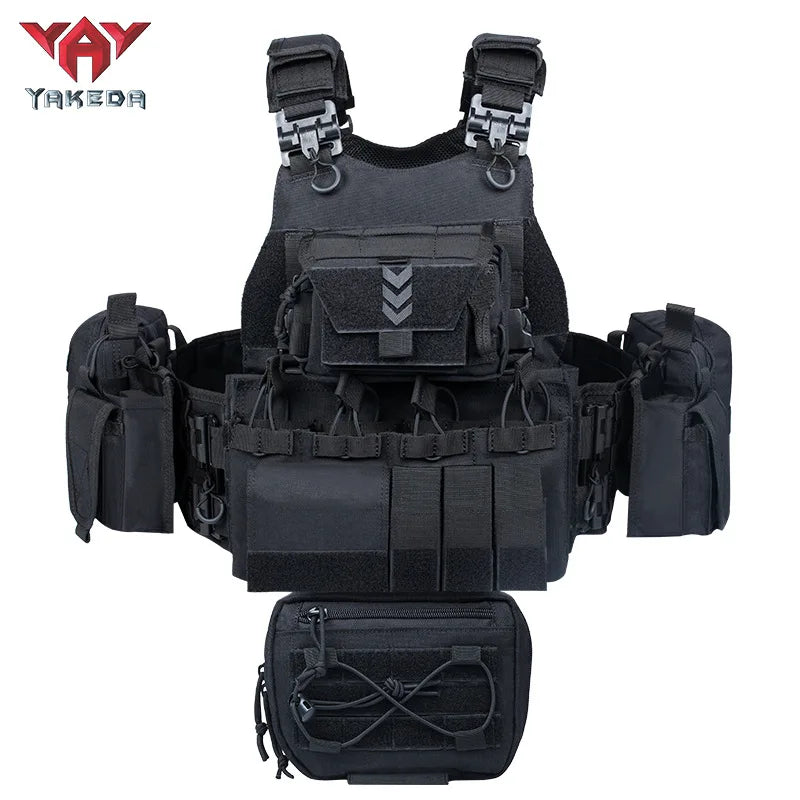 Gilet tactique YAKEDA 8833 - Gilet de chasse outdoor - Gilet tactique complet - BLACKBEARD OUTDOOR INDUSTRIES