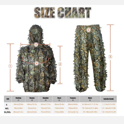 Ensemble de Chasse Camouflage Respirant - Homme & Femme - BLACKBEARD OUTDOOR INDUSTRIES