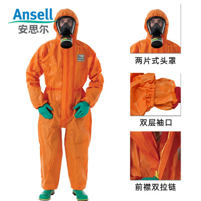 Ansell 5000 - Combinaison de Protection Chimique Haute Résistance - BLACKBEARD OUTDOOR INDUSTRIES