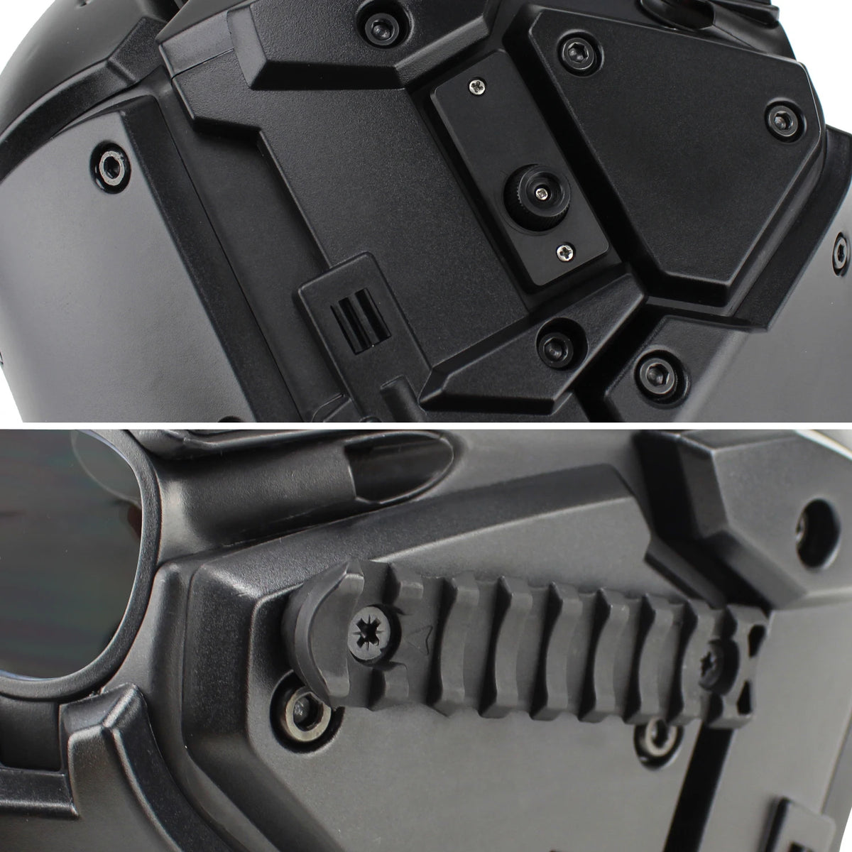 Casque tactique intégral HL-90 pour airsoft, 54–64 cm