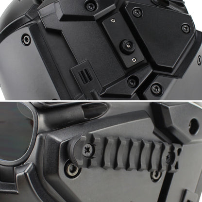Casque tactique intégral HL-90 pour airsoft, 54–64 cm