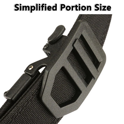 Ceinture tactique police TUSHI nylon boucle métal - BLACKBEARD OUTDOOR INDUSTRIES