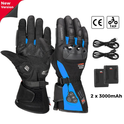Gants chauffants rechargeables grand froid, tactiles et imperméables