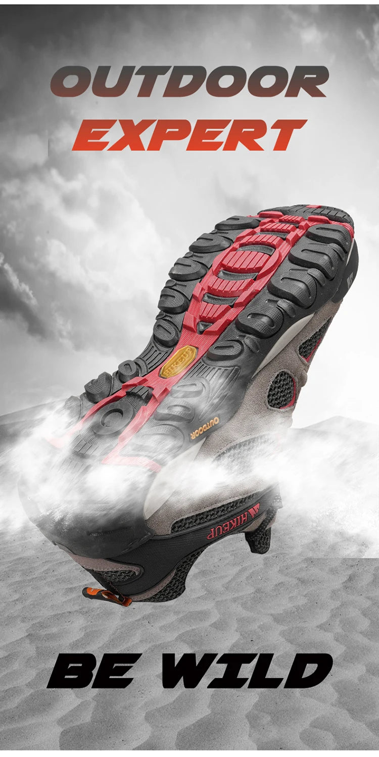 Chaussures de Randonnée Homme HIKEUP – Respirantes, Antidérapantes, Splashproof – Trekking, Chasse, Escalade - BLACKBEARD OUTDOOR INDUSTRIES