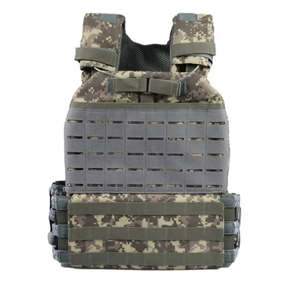 Porte plaque tactique leger MOLLE ajustable outdoor airsoft - BLACKBEARD OUTDOOR INDUSTRIES