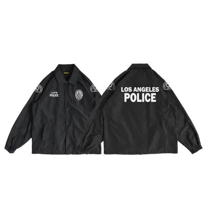 Veste Police Los Angeles Style LAPD – Coton Épais Homme