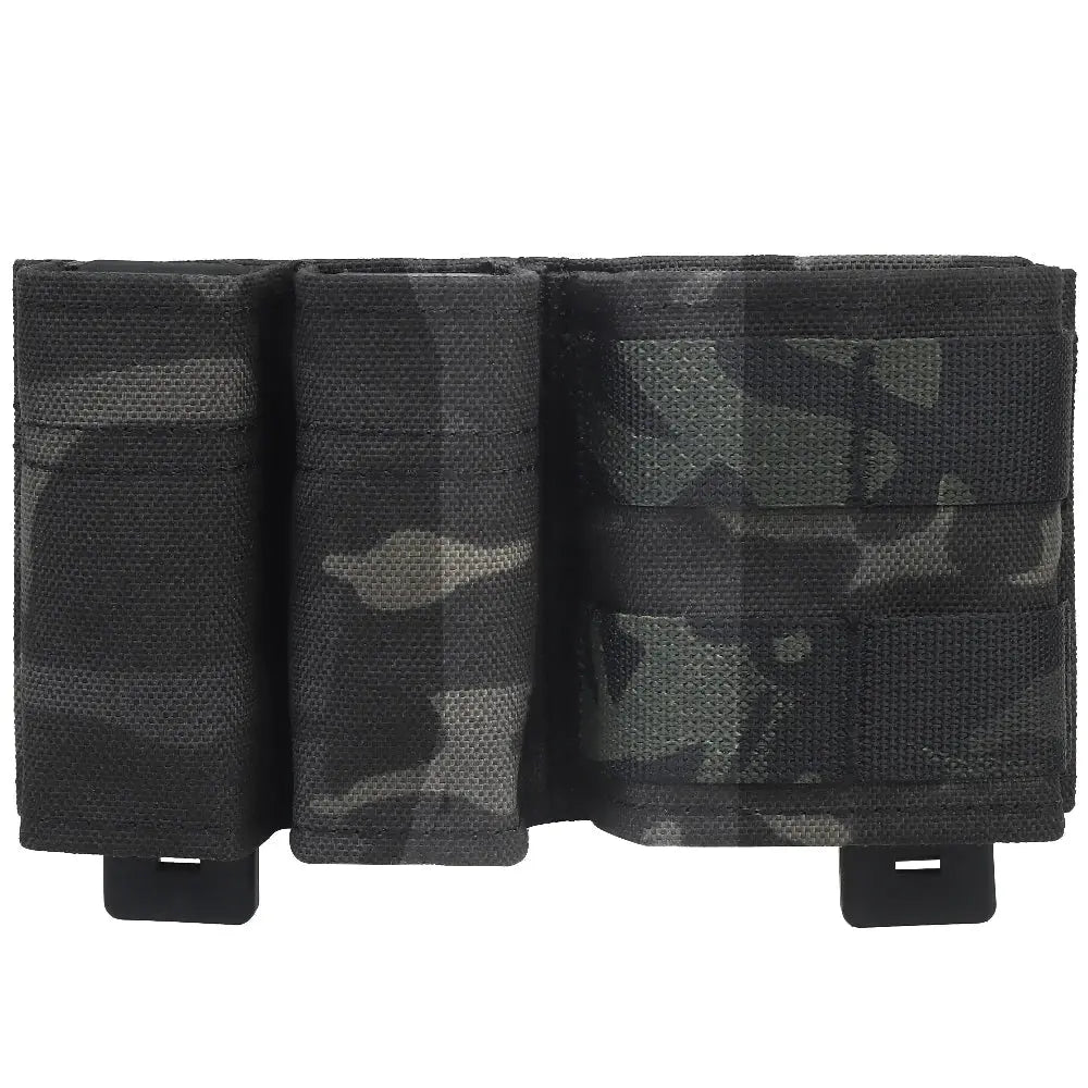 Tactical Outdoor Double Stack Magazine Pouch 5.56 & 9mm – MOLLE Compatible Ma boutique
