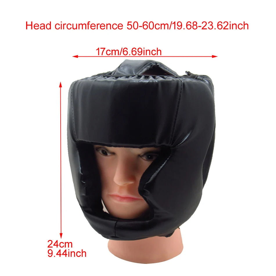 Casque de Boxe Adulte pour Taekwondo, Muay Thai et Sanda - Protection de Tête BLACKBEARD OUTDOOR INDUSTRIES