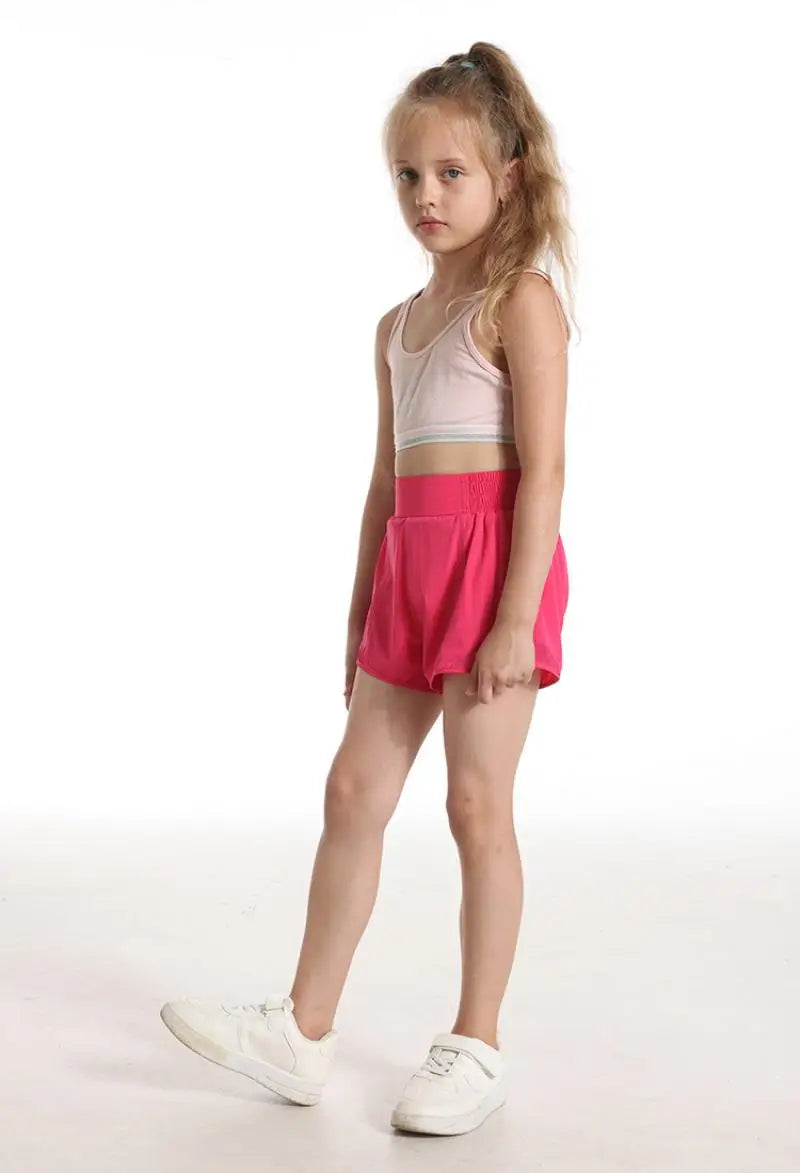 short de sport fille polyester Drytech Ma boutique