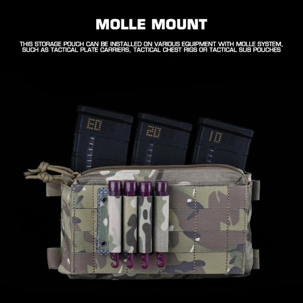 KOLINLOV Glow Sticks Pouch – Pochette de Rangement Tactique pour Bâtons Lumineux - BLACKBEARD OUTDOOR INDUSTRIES