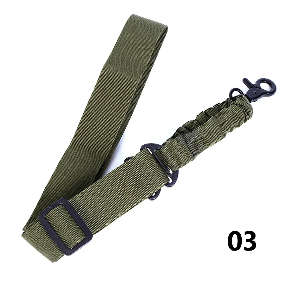 Sangle Tactique pour Fusil – 1, 2 ou 3 Points – Réglable avec Élastique Bungee - BLACKBEARD OUTDOOR INDUSTRIES