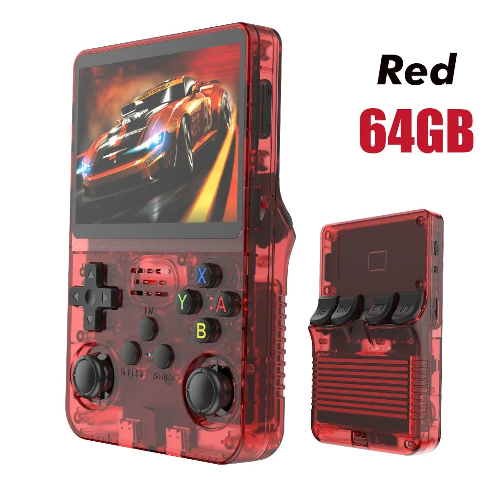 Console de Jeu Rétro Portable R36S – Écran IPS 3,5" – Système Linux – 64 Go / 128 Go – 15 000 Jeux Inclus - BLACKBEARD OUTDOOR INDUSTRIES