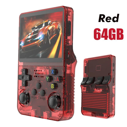 Console de Jeu Rétro Portable R36S – Écran IPS 3,5" – Système Linux – 64 Go / 128 Go – 15 000 Jeux Inclus - BLACKBEARD OUTDOOR INDUSTRIES