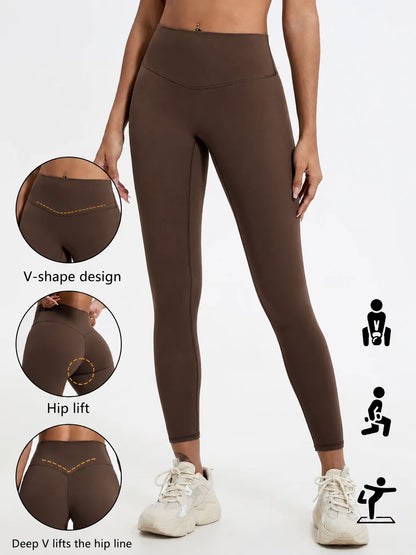 Legging Sport Femme Taille Haute – Gainant, Séchage Rapide, Yoga & Running