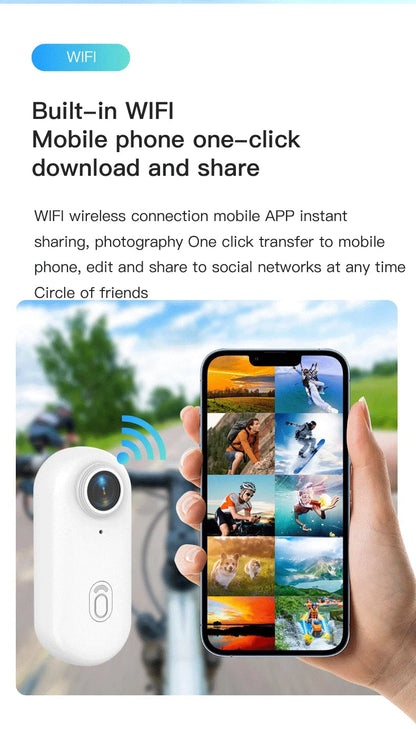 4K Bodycam  d’action 4K ultra-compacte Ma boutique