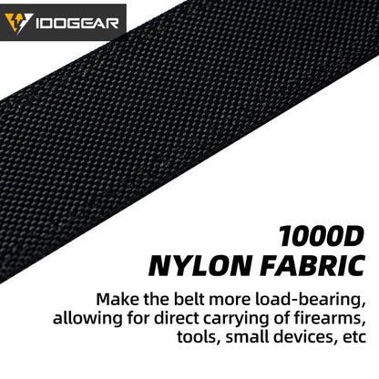 IDOGEAR Tactical 1.5" Belt Metal Buckle Adjustable Ma boutique