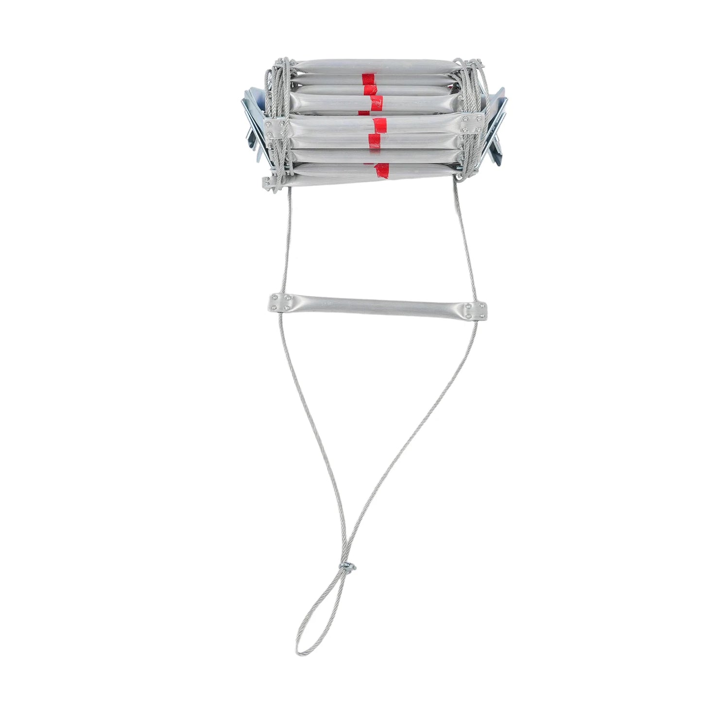 Échelle de Secours Incendie 10 m – Acier & Aluminium, 200 kg, Crochets, 3e Étage