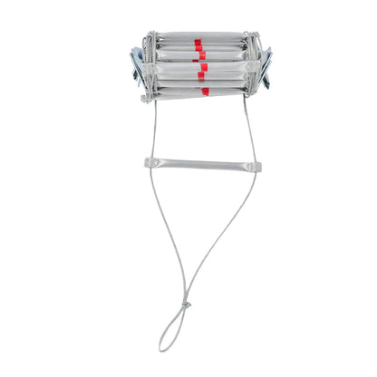 Échelle de Secours Incendie 10 m – Acier & Aluminium, 200 kg, Crochets, 3e Étage