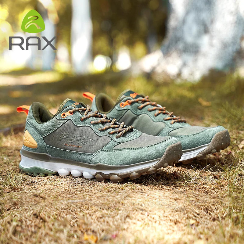 Chaussures de Randonnée Homme en Cuir Véritable — Semelle Antidérapante, Légères, Trekking & Trail