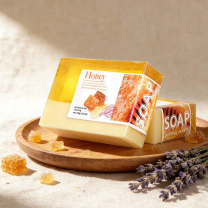 Savon bicolore au miel 100 g
