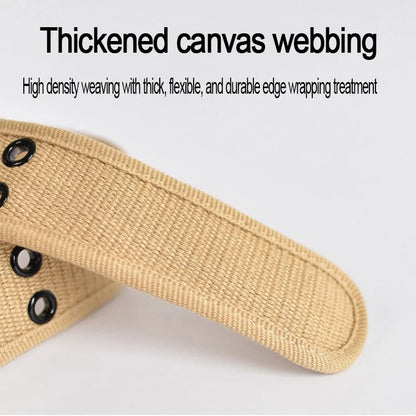 Ceinture Tactique en Toile 4CM pour Homme – Ceinture Militaire pour Travail, Jeans et Tenue Quotidienne - BLACKBEARD OUTDOOR INDUSTRIES