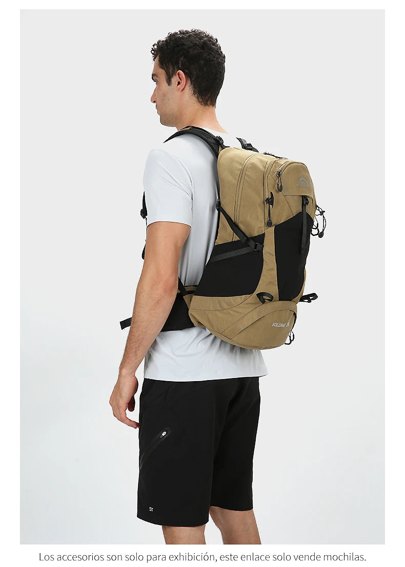 Sac à Dos de Randonnée 35L – Imperméable avec Housse de Pluie Intégrée | Mixte Homme/Femme - BLACKBEARD OUTDOOR INDUSTRIES