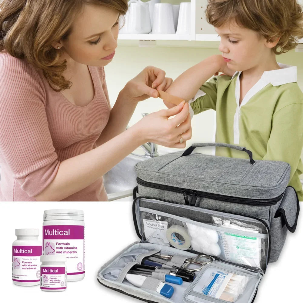 Trousse de Premiers Secours de Voyage – Sac Organisateur Multifonctionnel pour Médicaments Ma boutique