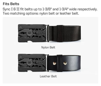 SOG Sync I Traveler EDC Multi-tool with 10 Survival Tools, Tactical & Outdoor Camping Supplies, Portable Travel & Hiking Kit Set BLACKBEARD OUTDOOR INDUSTRIES