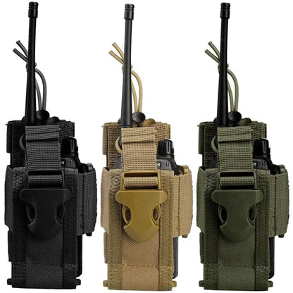 Pochette Porte-Walkie-Talkie Tactique Molle en Nylon - BLACKBEARD OUTDOOR INDUSTRIES