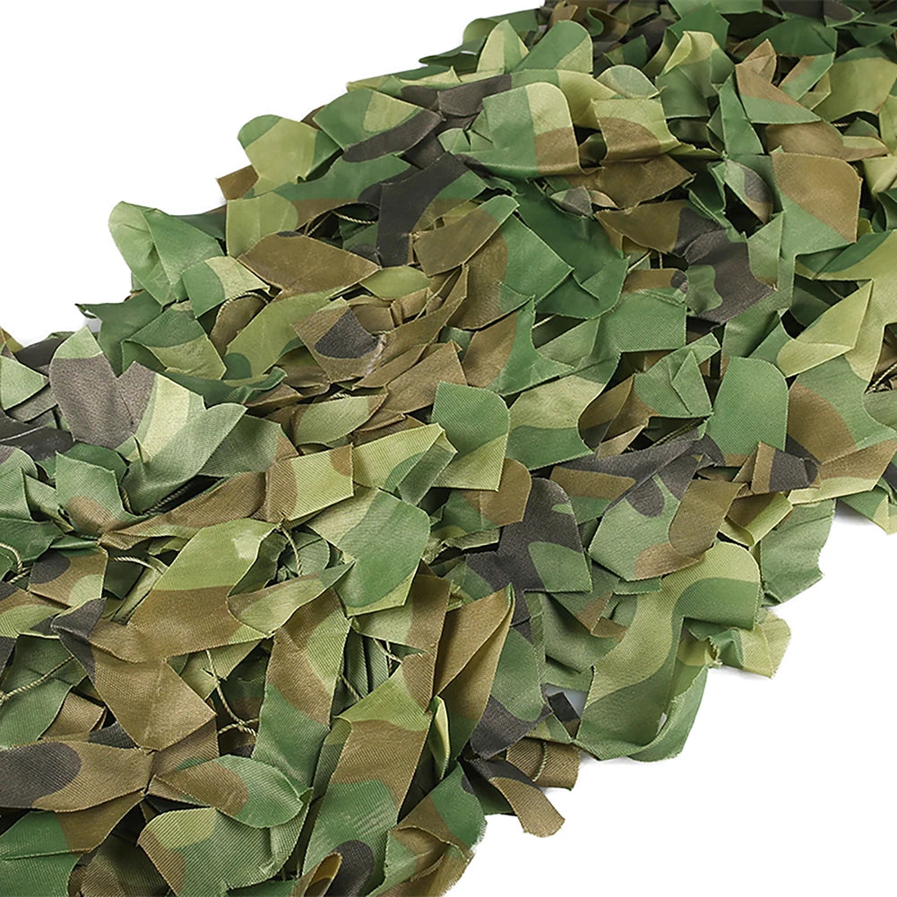 Filet de Camouflage - Filet de Camouflage pour Chasse, Entraînement Militaire, Tente de Jardin, Protection Solaire, Taille Variable (10M x 1,5M, 4M x 6M, etc.) - BLACKBEARD OUTDOOR INDUSTRIES