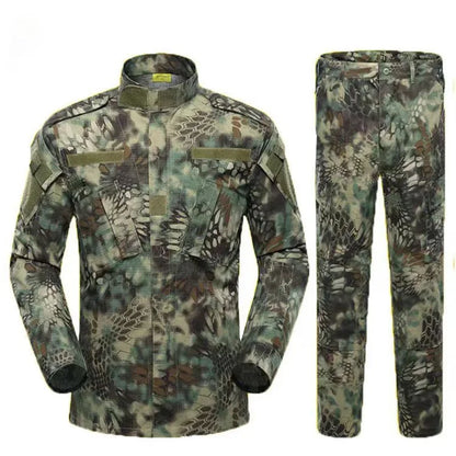 Ensemble Uniforme Camouflage Tactique 2 Pièces — ACU Rip-Stop Multi-Camo Airsoft & Sécurité - BLACKBEARD OUTDOOR INDUSTRIES