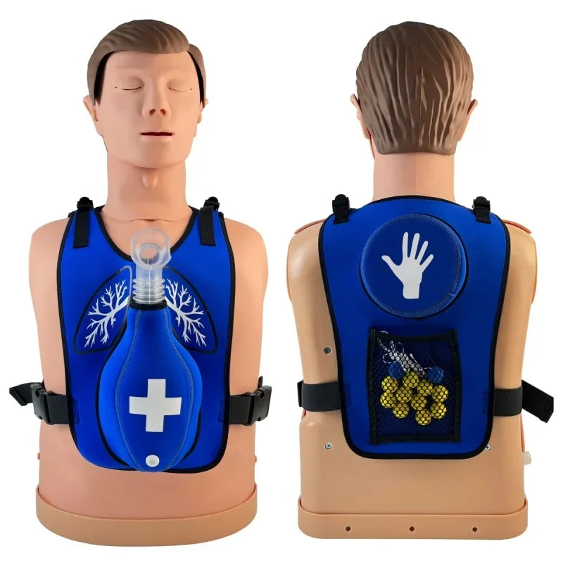 Mannequin Anti-Étouffement Heimlich – Entraînement Premiers Secours Adulte & Enfant – Simulation Obstruction Voies Aériennes