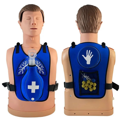 Mannequin Anti-Étouffement Heimlich – Entraînement Premiers Secours Adulte & Enfant – Simulation Obstruction Voies Aériennes