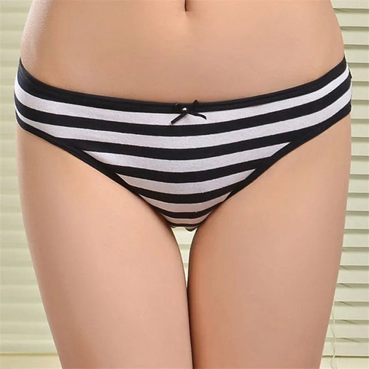 YOUREGINA - Culottes Femme Rayées Plus Size, Sans Couture, Coton Spandex, Sous-Vêtements Confortables – Lot de 3 BLACKBEARD OUTDOOR INDUSTRIES