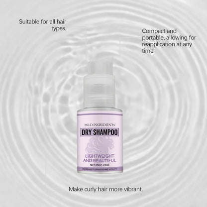 Shampoing sec en spray – Fraîcheur et volume sans eau