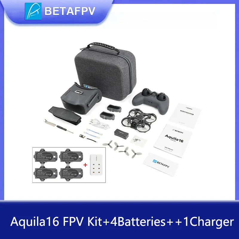 BETAFPV Aquila16 – Kit FPV Complet Débutant | Lunettes VR03 | ELRS 3.0 | 8 min - BLACKBEARD OUTDOOR INDUSTRIES