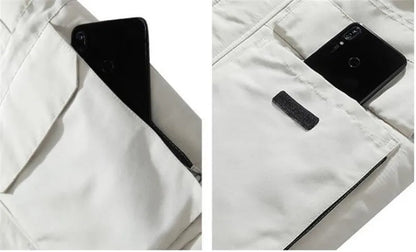 Manteau Hiver Homme WINSTAND - Veste Casual à Capuche, Zip, Poches et Doublure en Polyester BLACKBEARD OUTDOOR INDUSTRIES