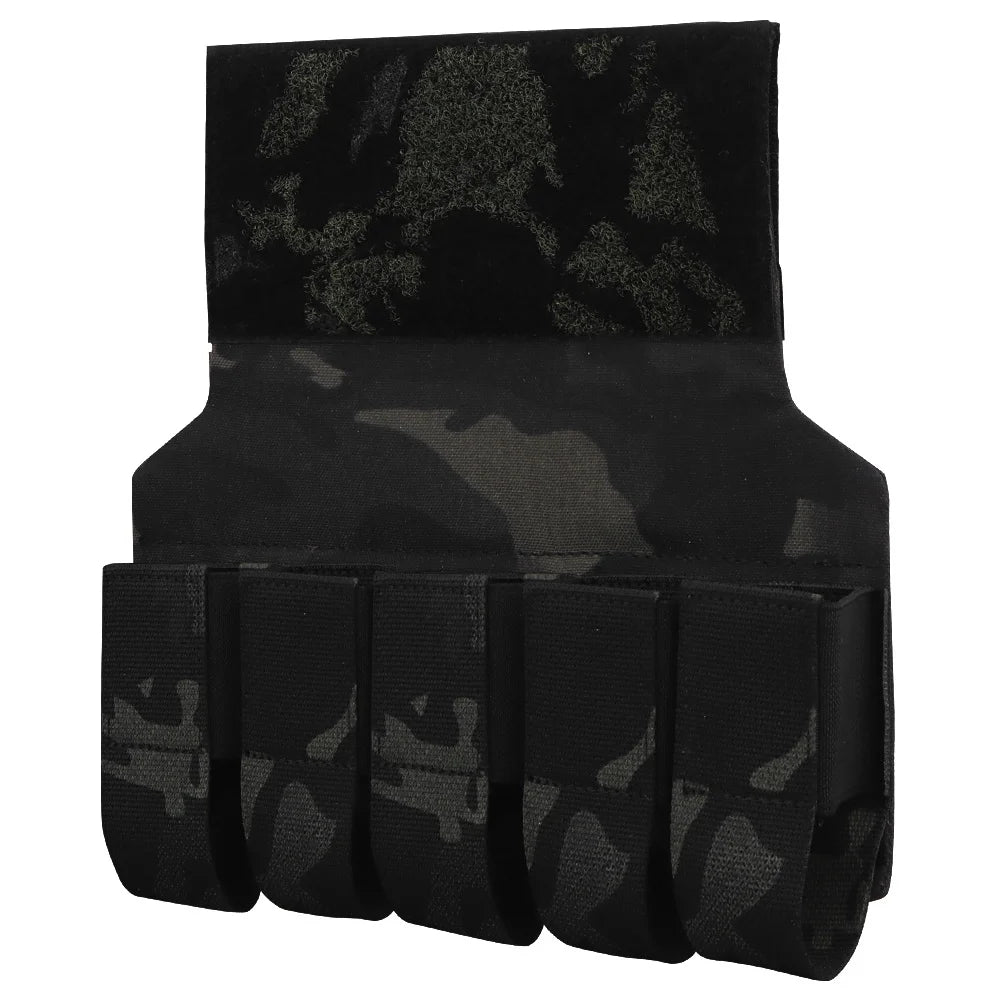 Pochette pour Grenades M203 – Porte-Grenades 5 Éléments 40MM – Accessoire pour Gilet Tactique Micro, Veste de Combat et Transporteur de Plaque - BLACKBEARD OUTDOOR INDUSTRIES