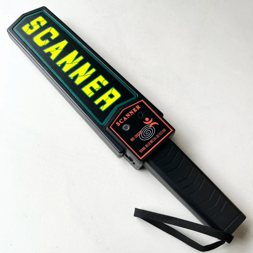 Détecteur de Métaux Portable - Scanner de Sécurité Manuel Haute Sensibilité - BLACKBEARD OUTDOOR INDUSTRIES