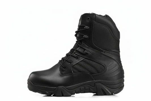 Bottes Tactiques Militaires Homme – Cuir, Combat Desert & Sécurité
