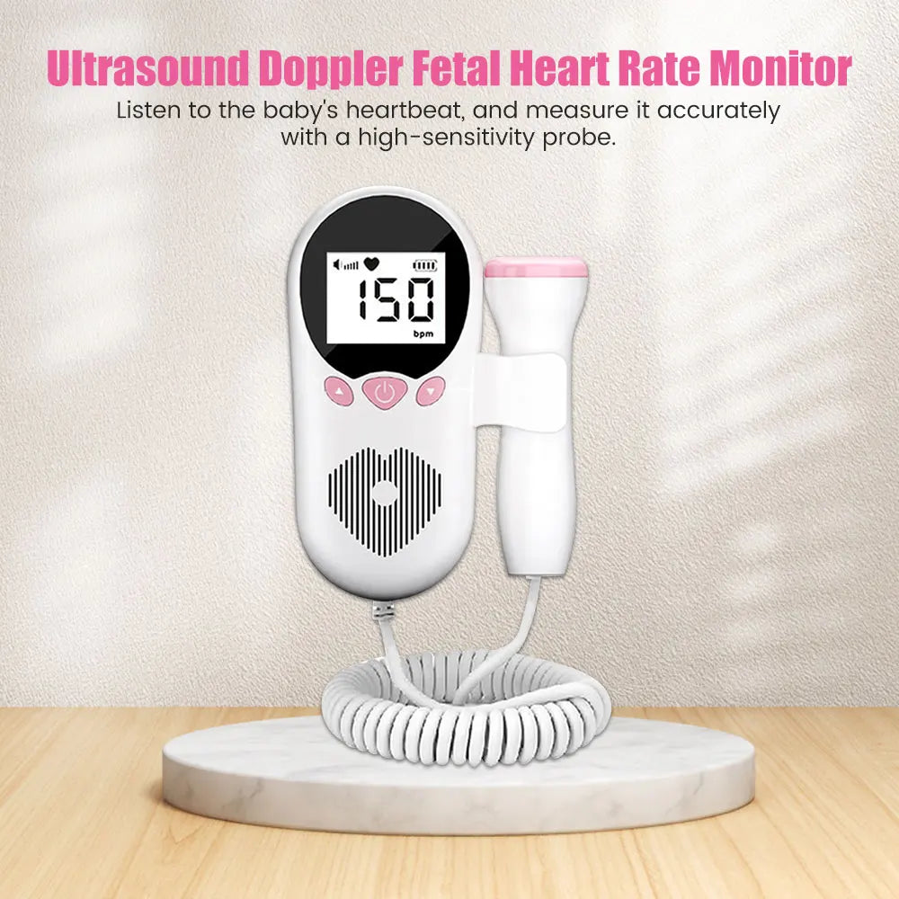 Détecteur de Rythme Cardiaque Fœtal JBMBHC – Doppler Ultrasonique Portable pour Grossesse Ma boutique