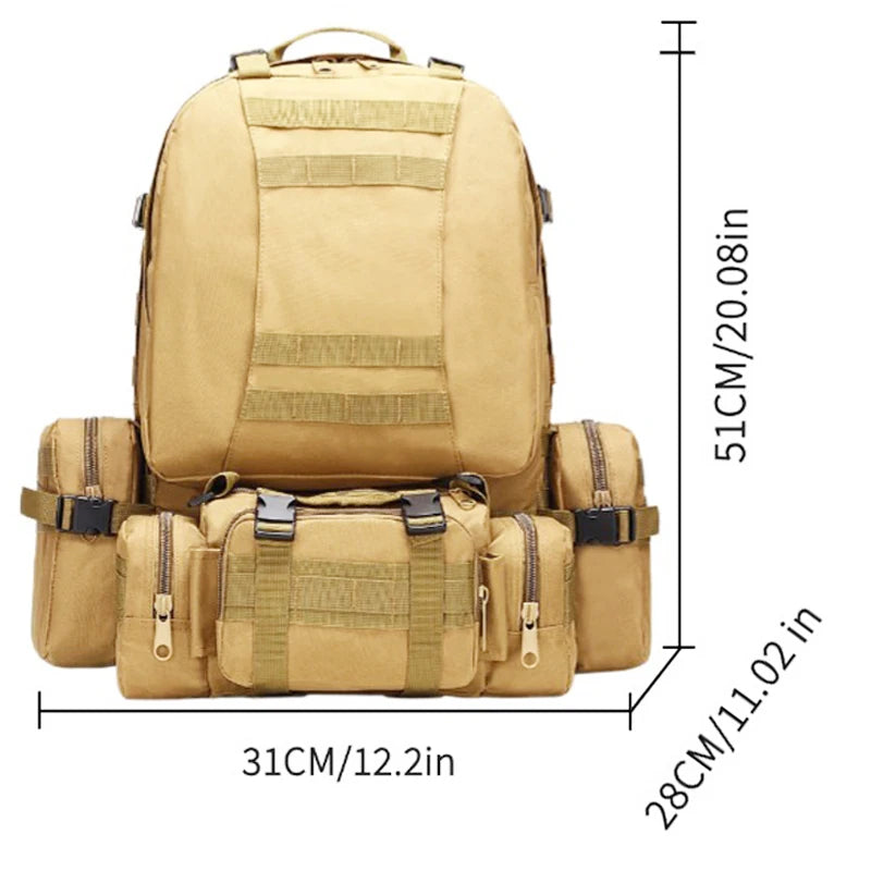 Sac à dos outdoor Oxford 600D avec compartiment chaussures et ordinateur